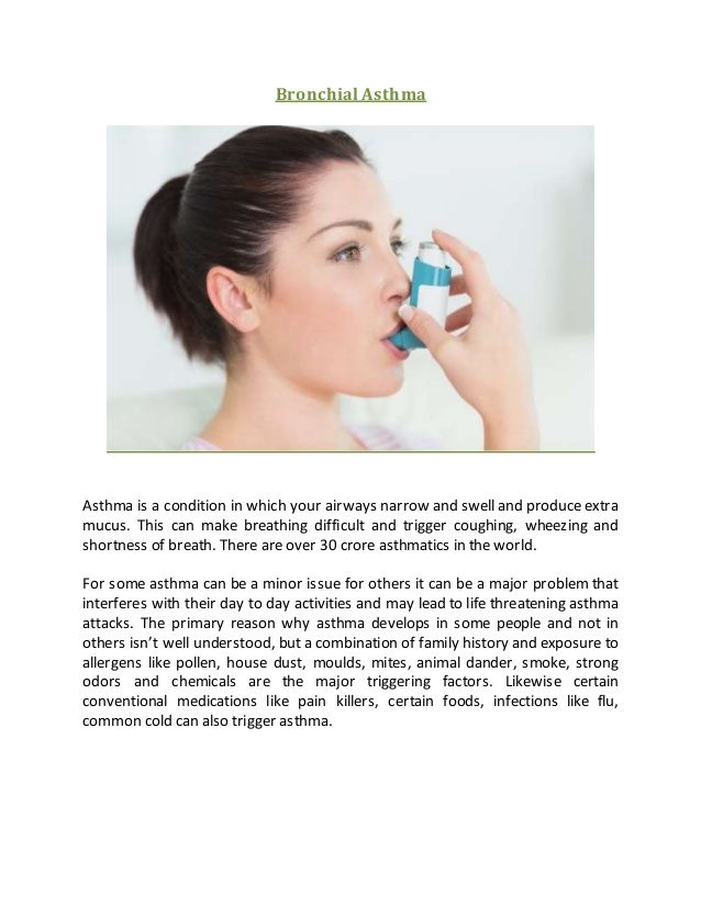 Asthma Food Triggers List