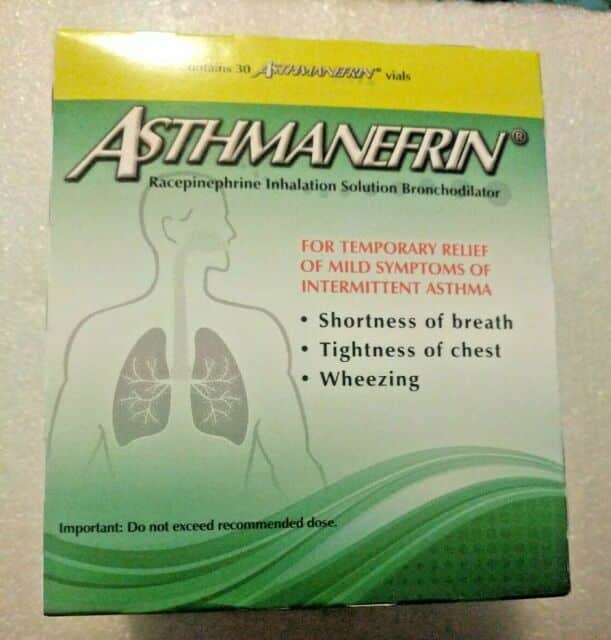Asthmanefrin Asthma Medication Refill for sale online