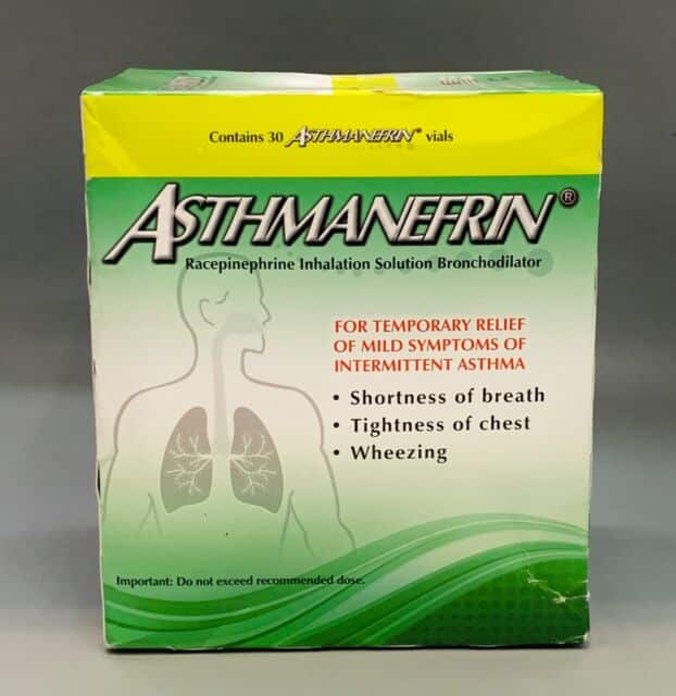Asthmanefrin Refill Asthma Inhalation Solution Bronchodilator 30ct EXp ...
