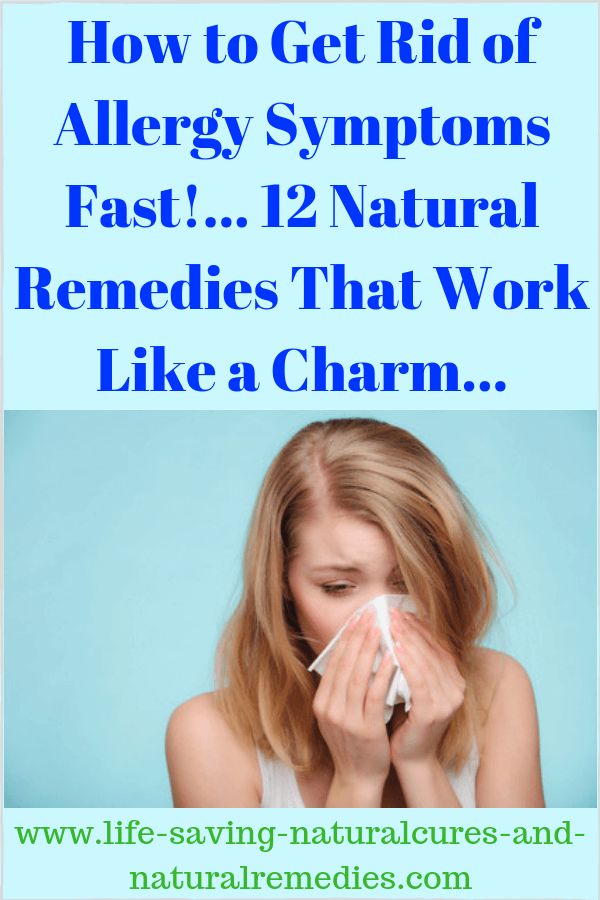 Best Natural Remedies &  Home Treatment Options for Allergies...