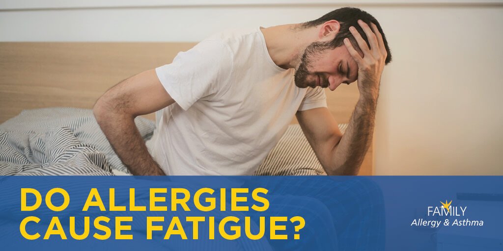 Can allergies cause fatigue?