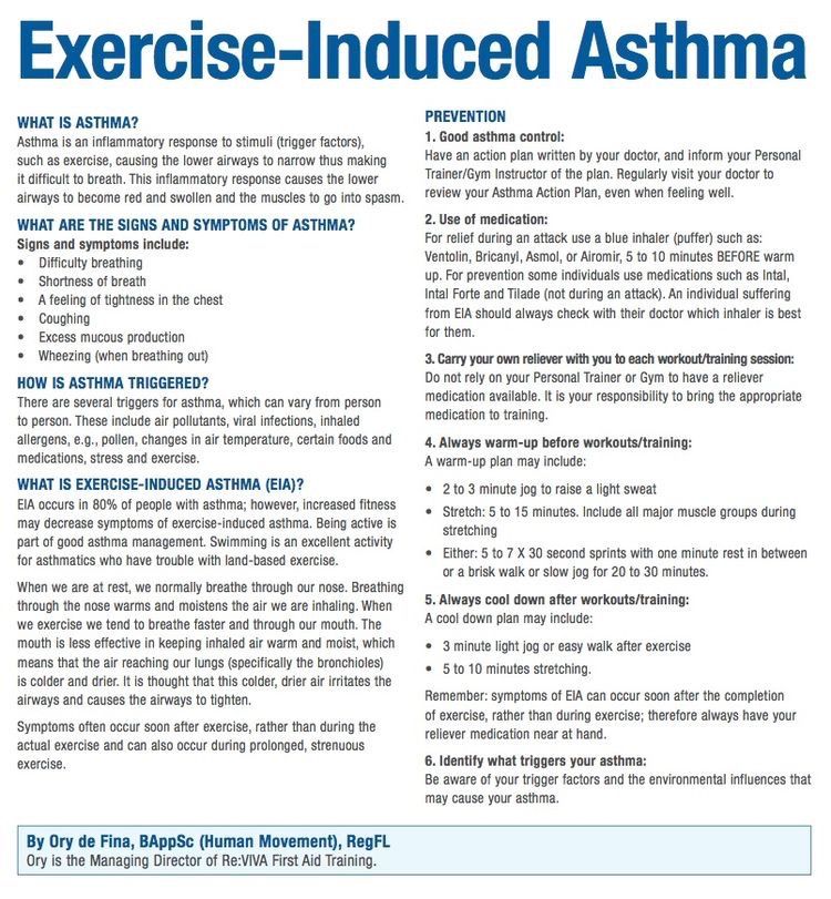 What Causes Exercise Induced Asthma Knowyourasthma Com