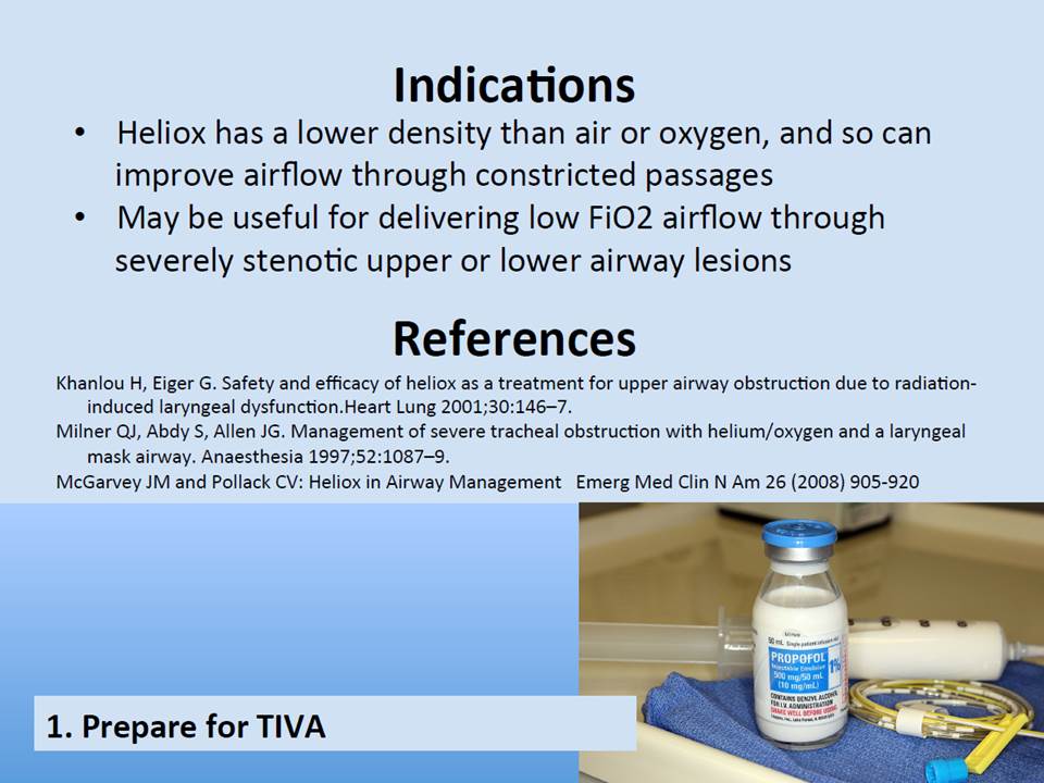 Heliox for the difficult airway