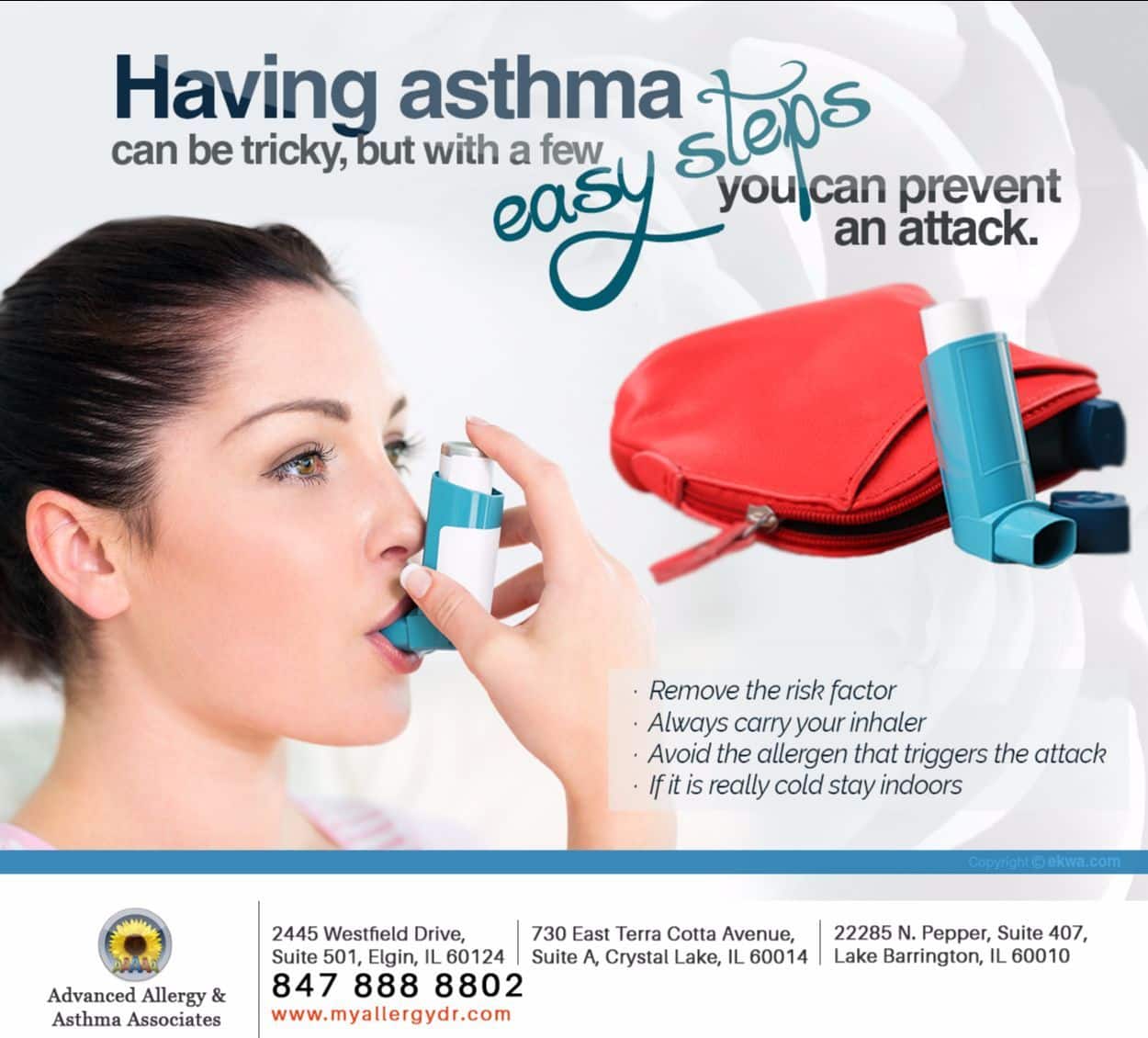 Preventing asthma attacks is tricky, but it is possible. Call Advanced ...