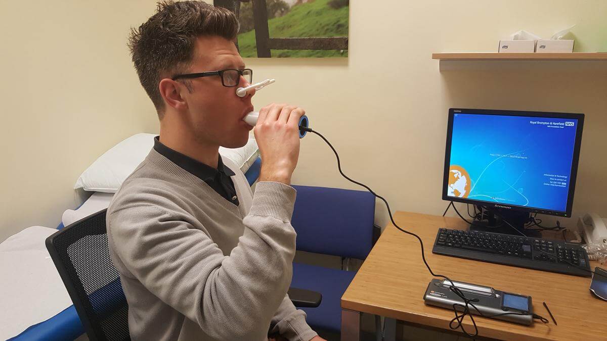 Spirometry and reversibility testing