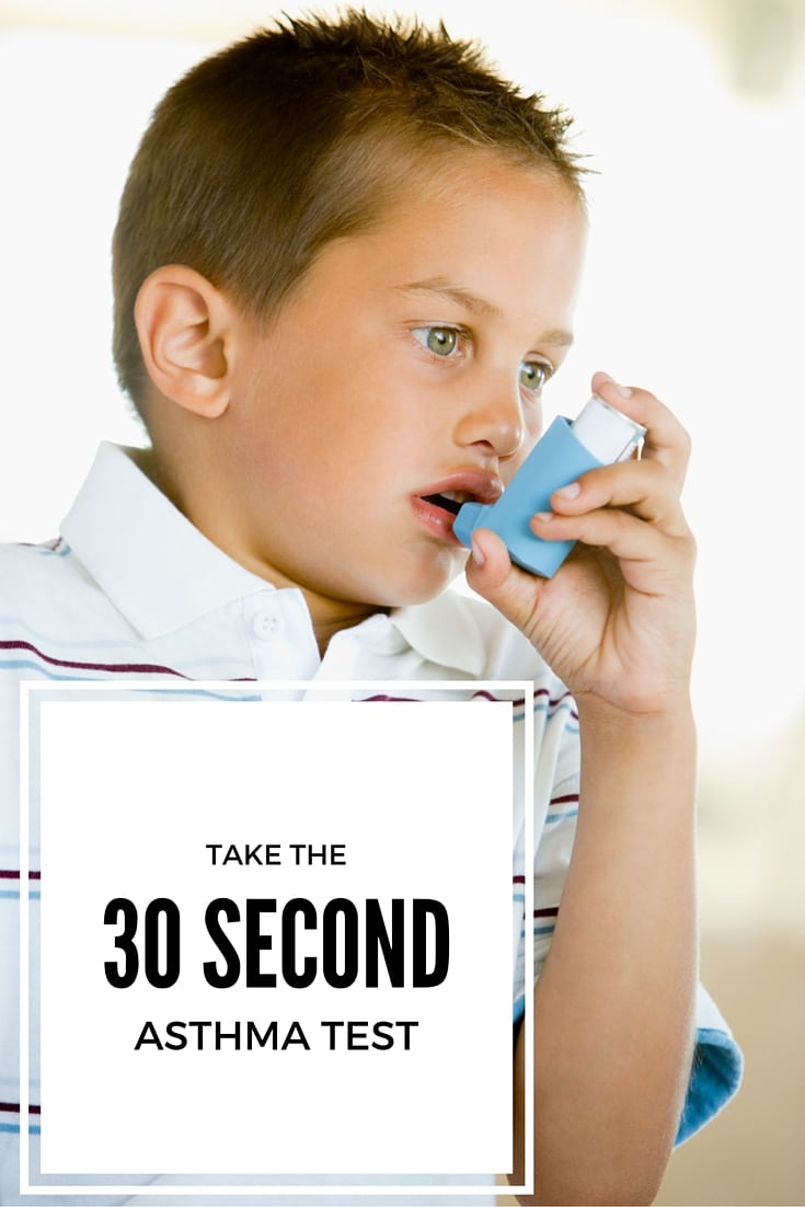 Take The 30 Second Asthma Test
